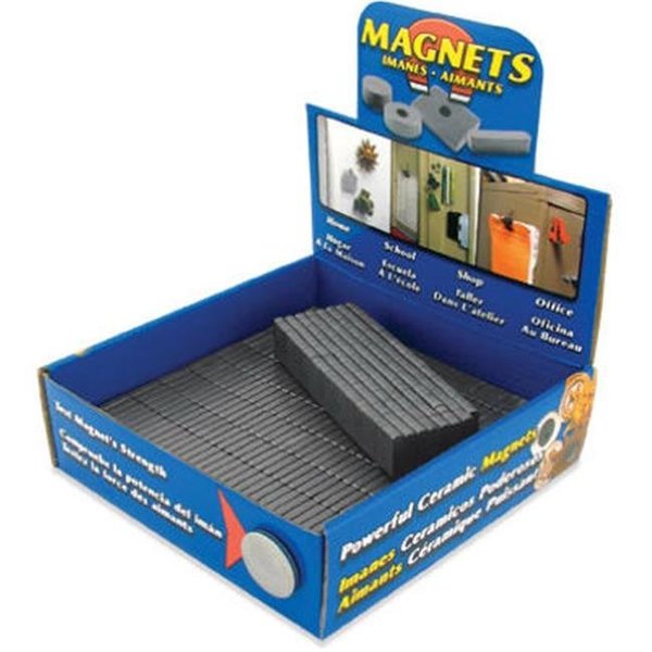Master Magnetics Master Magnetics MDCB40CB3 Powerful Permanent Ceramic Block Magnet; Pack Of 500 517745